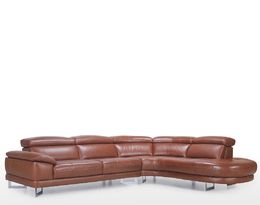 Designová rohová kožená sedací souprava 30544