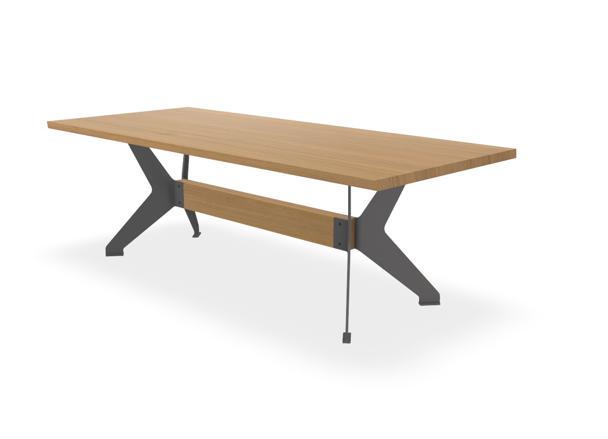 Dřevěný jídelní stůl Bixx od Bert Plantagie